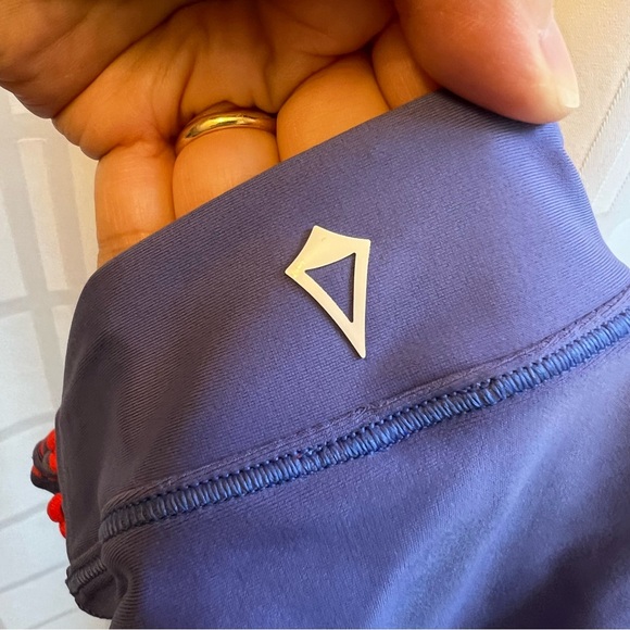 Lululemon Ivivva Reversible Bikini Red Purple 4-6 - Picture 8 of 10